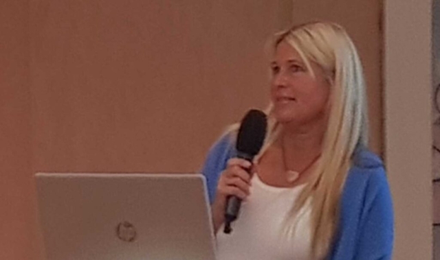 Vortragsrednerin Andrea Bereth Psychoonkologin DKG aus Bietigheim-Bissingen auf der Fachmesse Gesund Leben 2023